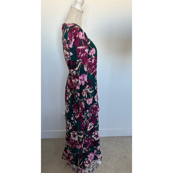 Band of the Free Aimee Floral Wrap Dress - S - Picture 3 of 4